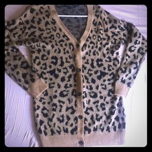 Leapord cardigan